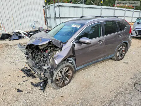 5J6RM4H97GL037751 — 2016 Honda CR-V, Передняя часть, фото до ремонта