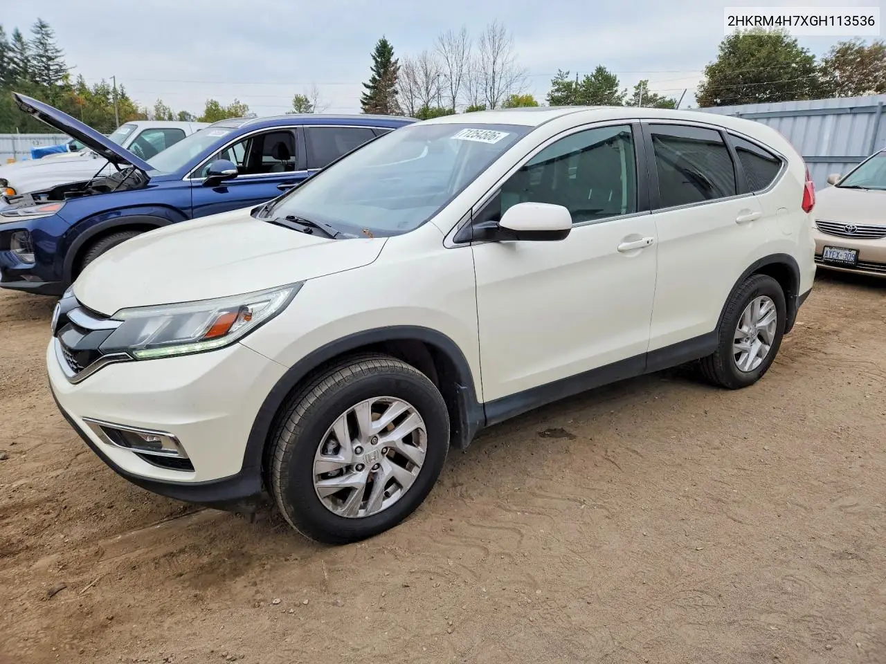 2016 Honda Cr-V Exl VIN 2HKRM4H7XGH113536 фото 1