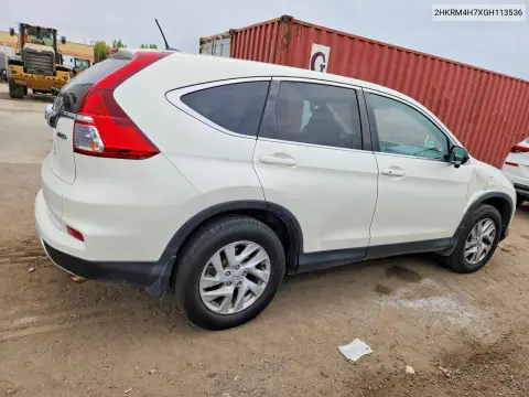 2016 Honda Cr-V Exl VIN 2HKRM4H7XGH113536 фото 4