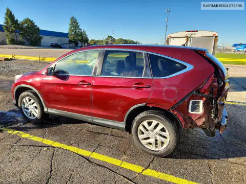 5J6RM4H53GL072896 — 2016 Honda CR-V, фото 2 с аукциона Copart, Задняя часть