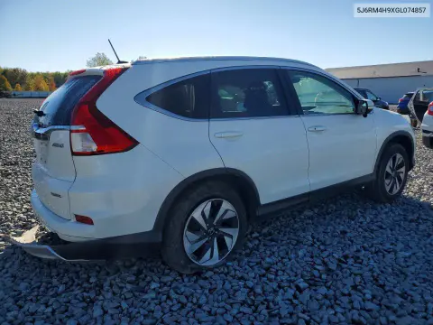 2016 Honda Cr-V Touring VIN 5J6RM4H9XGL074857 фото 3