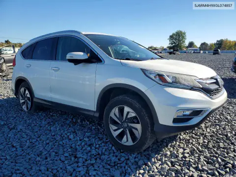 2016 Honda Cr-V Touring VIN 5J6RM4H9XGL074857 фото 4