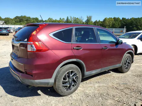 2016 Honda Cr-V Se VIN 2HKRM4H45GH679447 фото 3