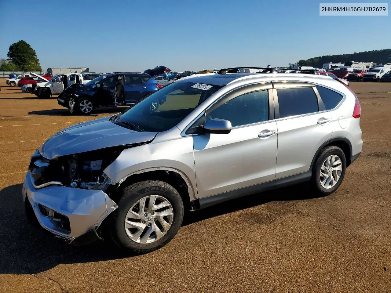 2016 Honda Cr-V Ex VIN 2HKRM4H56GH702629 фото 1