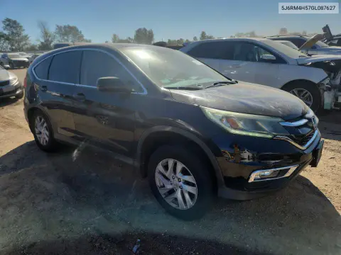 2016 Honda Cr-V Ex VIN 5J6RM4H57GL087627 фото 4