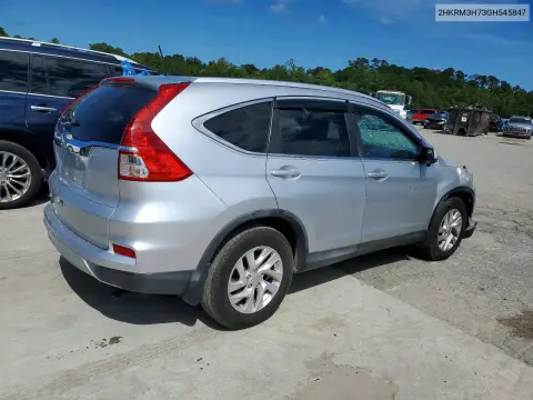 2016 Honda Cr-V Exl VIN 2HKRM3H73GH545847 фото 3