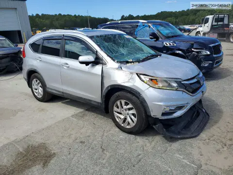 2016 Honda Cr-V Exl VIN 2HKRM3H73GH545847 фото 4