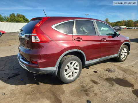 2016 Honda Cr-V Ex VIN 2HKRM4H57GH702879 фото 3