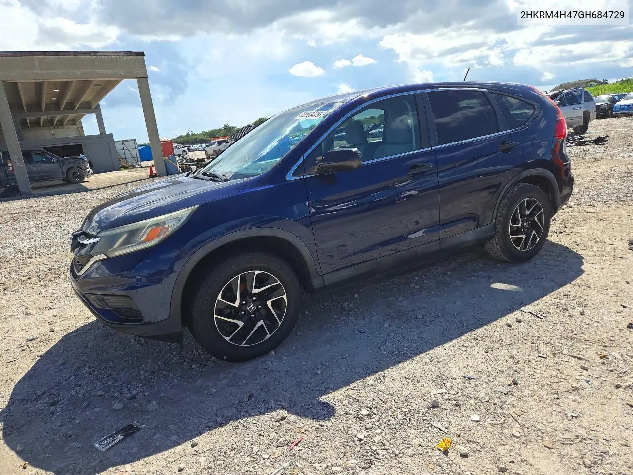 2016 Honda Cr-V Se VIN 2HKRM4H47GH684729 фото 1