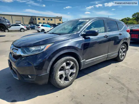 7FARW1H57HE015754 — 2017 Honda CR-V, Сторона, фото до ремонта