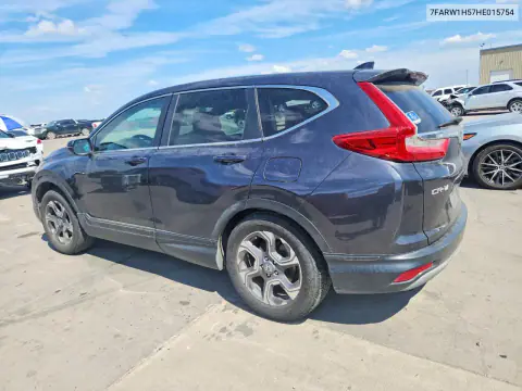 2017 Honda Cr-V Ex VIN 7FARW1H57HE015754 фото 2