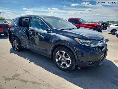 2017 Honda Cr-V Ex VIN 7FARW1H57HE015754 фото 4