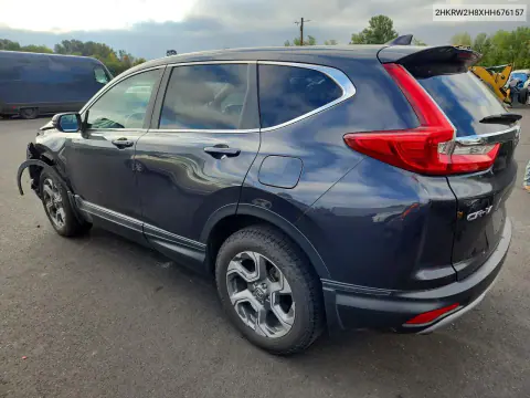 2017 Honda Cr-V Exl VIN 2HKRW2H8XHH676157 фото 2