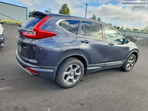 2017 Honda Cr-V Exl VIN 2HKRW2H8XHH676157 фото 3