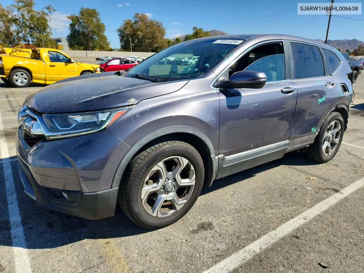 2017 Honda Cr-V Exl VIN 5J6RW1H88HL006638 фото 1