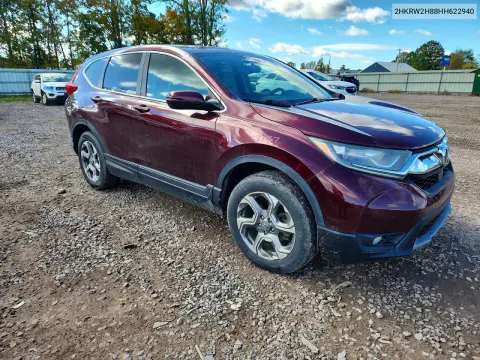 2017 Honda Cr-V Exl VIN 2HKRW2H88HH622940 фото 4
