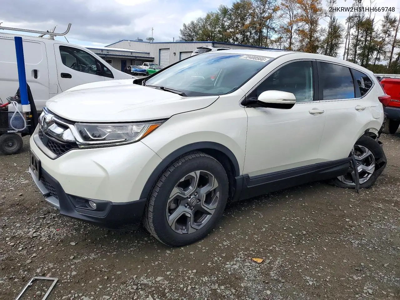 2017 Honda Cr-V Ex VIN 2HKRW2H51HH669748 фото 1