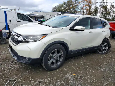 2017 Honda Cr-V Ex VIN 2HKRW2H51HH669748 фото 1