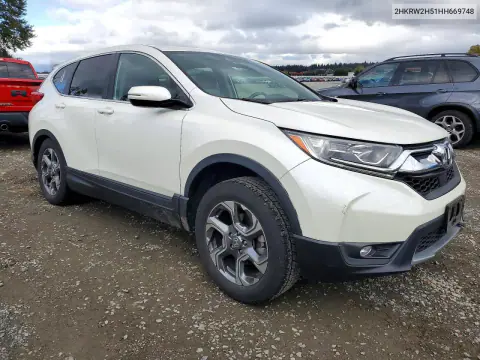 2017 Honda Cr-V Ex VIN 2HKRW2H51HH669748 фото 4