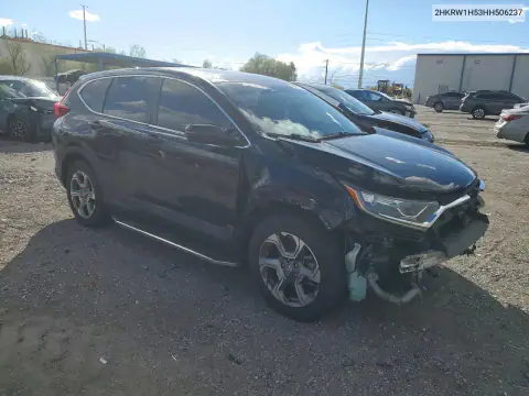 2HKRW1H53HH506237 — 2017 Honda CR-V, фото 4 с аукциона Copart 20.10.2026, Боковая часть