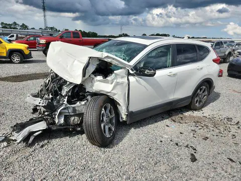 5J6RW2H84JL026834 — 2018 Honda CR-V, Передняя часть (Front End), фото до ремонта