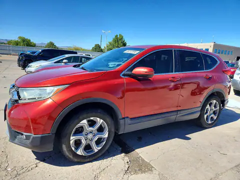 2HKRW2H57JH631396 — 2018 Honda CR-V, Град (Hail), фото до ремонта