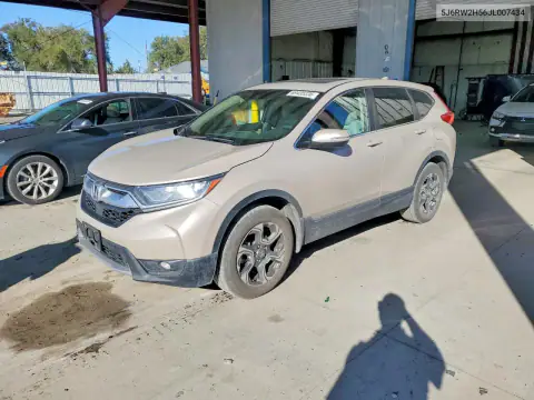 5J6RW2H56JL007434 — 2018 Honda CR-V, Сторона, фото до ремонта