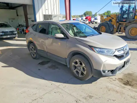 5J6RW2H56JL007434 — 2018 Honda CR-V, фото 4 с аукциона Copart, Сторона