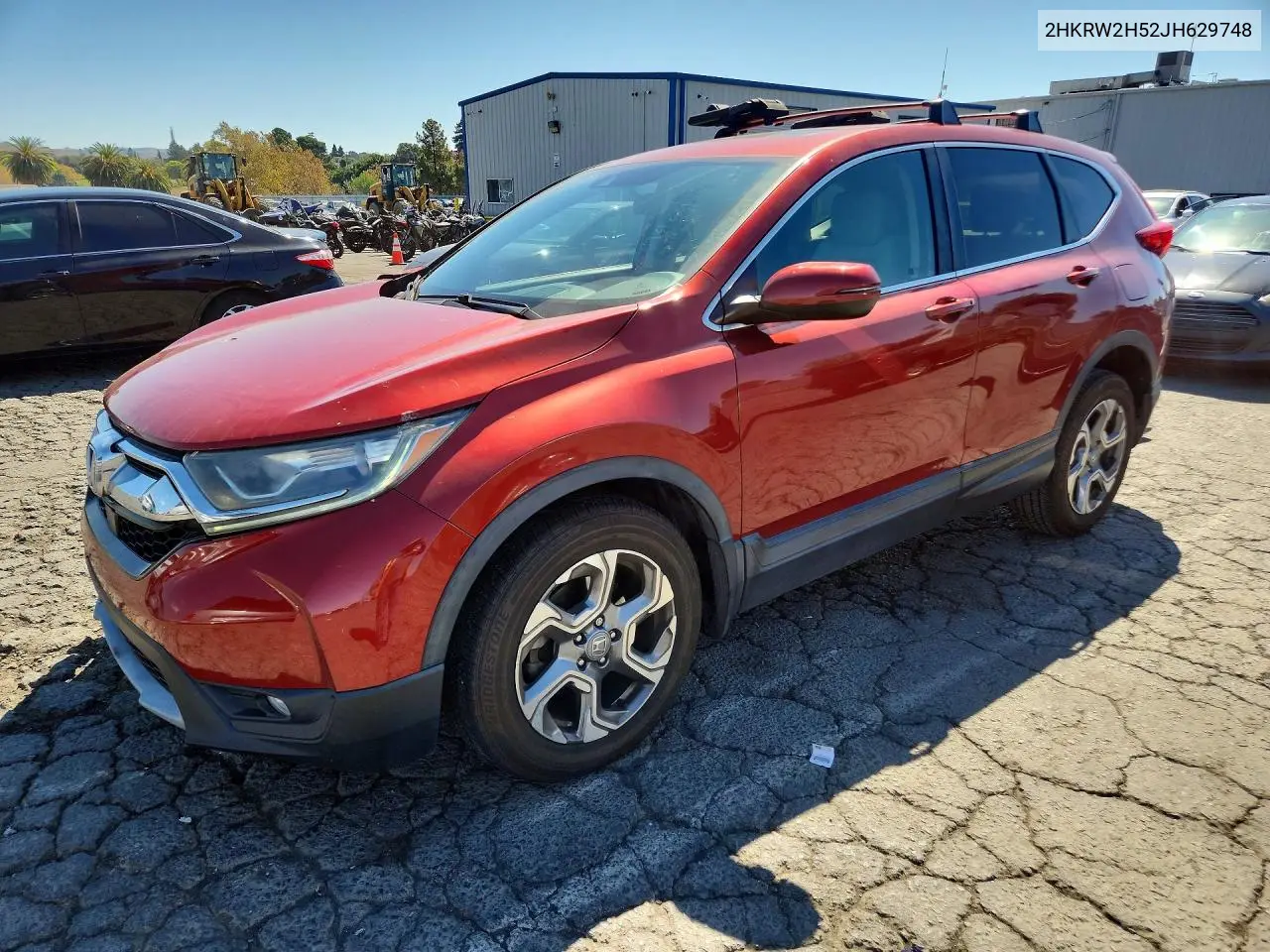 2018 Honda Cr-V Ex VIN 2HKRW2H52JH629748 фото 1