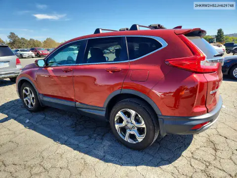 2018 Honda Cr-V Ex VIN 2HKRW2H52JH629748 фото 2