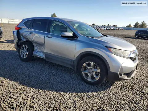2018 Honda Cr-V Ex VIN 2HKRW2H53JH608181 фото 4