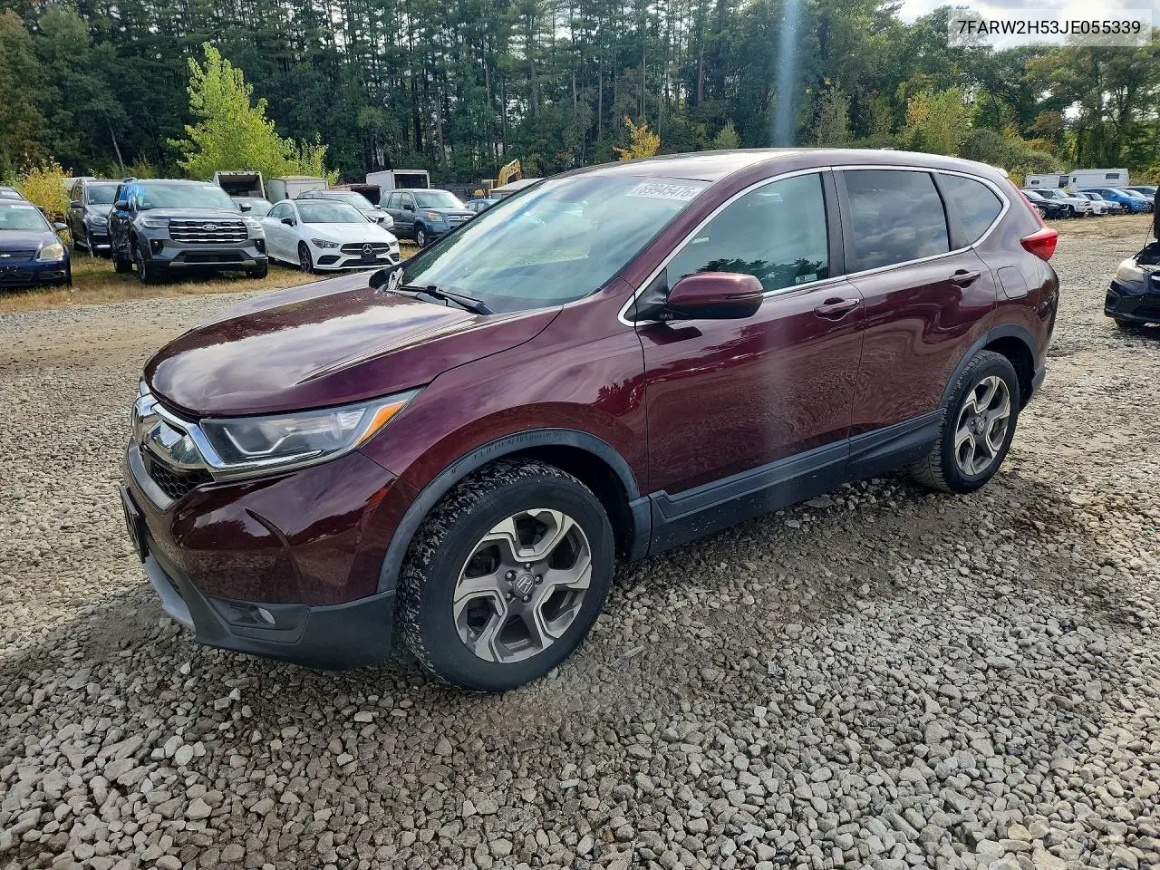 2018 Honda Cr-V Ex VIN 7FARW2H53JE055339 фото 1
