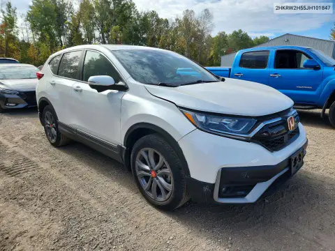 2018 Honda Cr-V Ex VIN 2HKRW2H55JH101847 фото 4