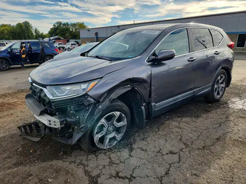7FARW2H51JE060698 — 2018 Honda CR-V, Передняя часть (Front End), фото до ремонта