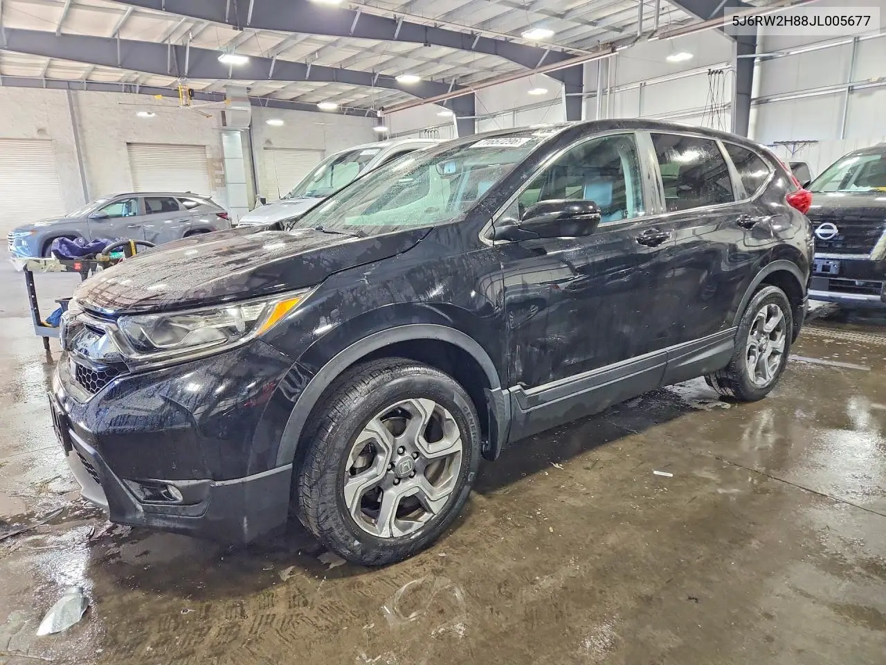 5J6RW2H88JL005677 Honda CR-V 2018 — повреждение Передняя часть, фото до ремонта