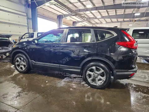 5J6RW2H88JL005677 — 2018 Honda CR-V, фото 2 с аукциона Copart, Передняя часть