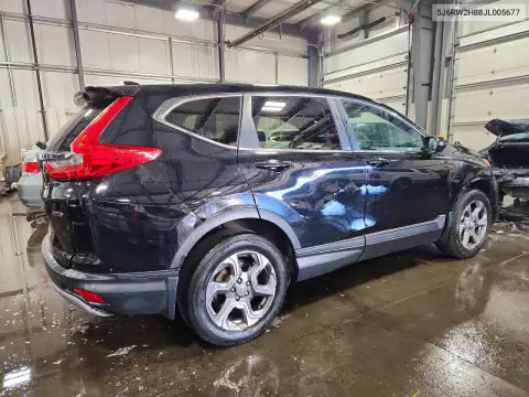 5J6RW2H88JL005677 — 2018 Honda CR-V, фото 3 с аукциона Copart, Передняя часть