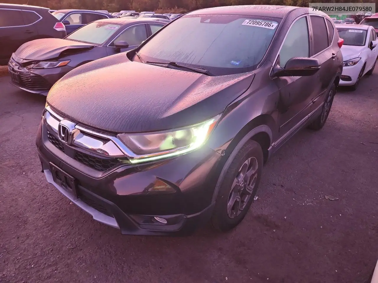 2018 Honda Cr-V Exl VIN 7FARW2H84JE079580 фото 1