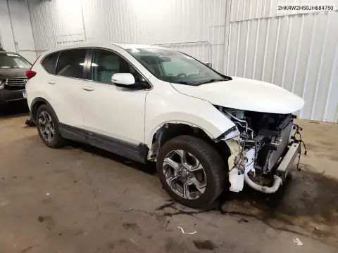2HKRW2H50JH684750 — 2018 Honda CR-V, фото 4 с аукциона Copart, Передняя часть