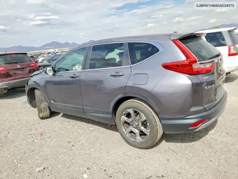 2019 Honda Cr-V Exl VIN 5J6RW1H84KA034973 фото 2