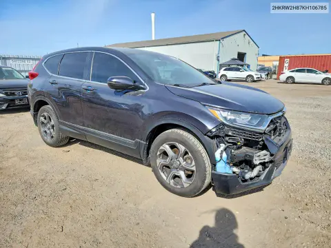 2019 Honda Cr-V Exl VIN 2HKRW2H87KH106785 фото 4