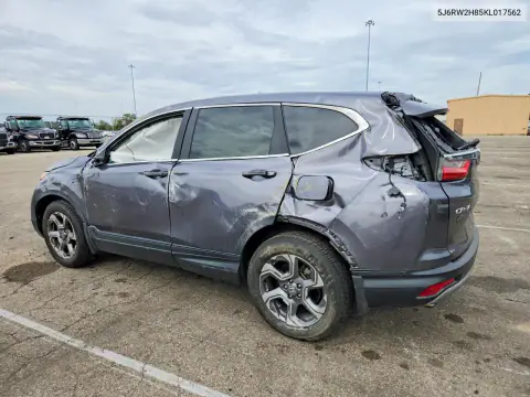 5J6RW2H85KL017562 — 2019 Honda CR-V, фото 2 с аукциона Copart, Повреждения со всех сторон