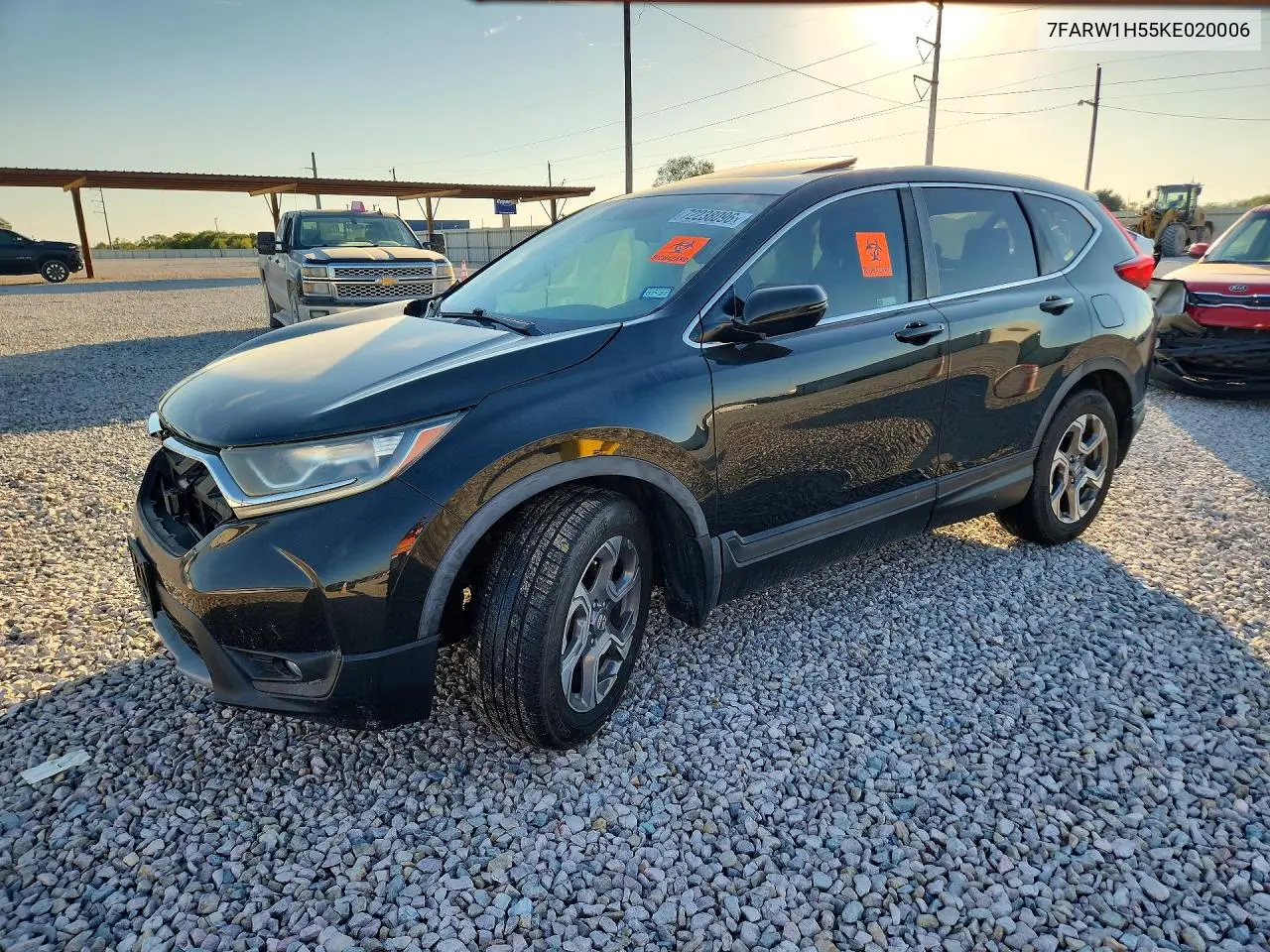 2019 Honda Cr-V Ex VIN 7FARW1H55KE020006 фото 1