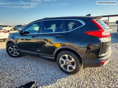 2019 Honda Cr-V Ex VIN 7FARW1H55KE020006 фото 2