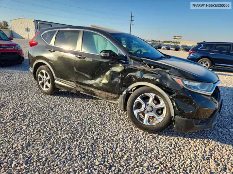 2019 Honda Cr-V Ex VIN 7FARW1H55KE020006 фото 4