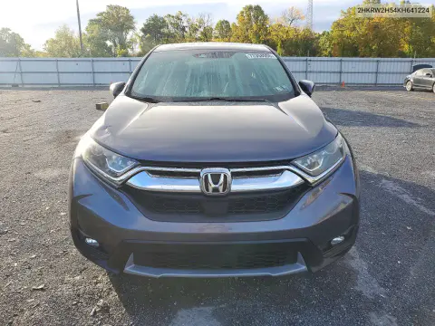 2019 Honda Cr-V Ex VIN 2HKRW2H54KH641224 фото 5