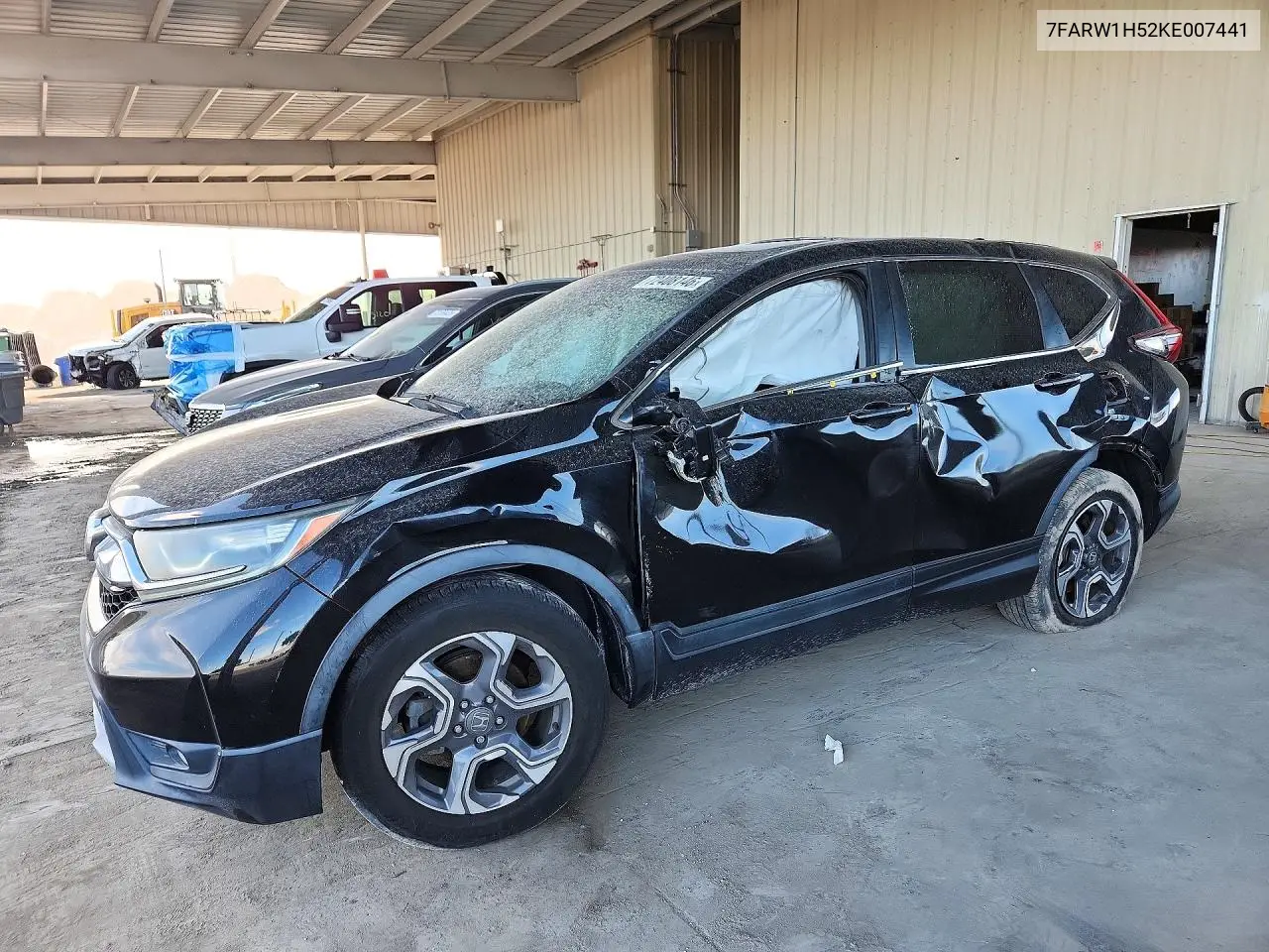 2019 Honda Cr-V Ex VIN 7FARW1H52KE007441 фото 1