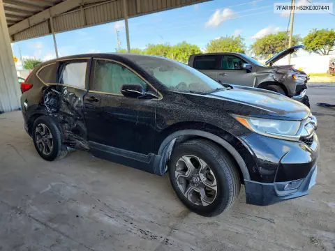 2019 Honda Cr-V Ex VIN 7FARW1H52KE007441 фото 4