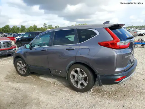 7FARW1H59KE029789 — 2019 Honda CR-V, фото 2 с аукциона Copart 20.10.2026, Задняя часть