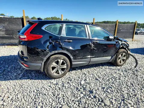 2HKRW5H32KH409625 — 2019 Honda CR-V, фото 3 с аукциона Copart, Переворот